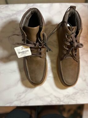 NEW Brown Ankle Boots | Men’s Size 9